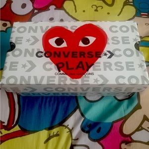 CONVERSE X COMME DES GARCONS PLAY ALL STAR CHUCK '70 HI - BLUE